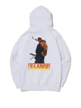 X-Large x Street Fighter Alpha Evil Ryu Pullover Hoody - White